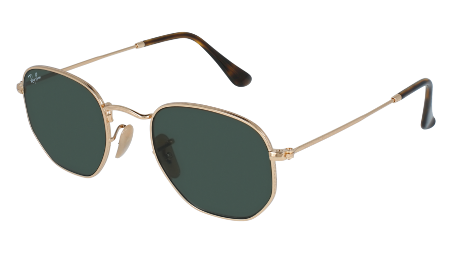 RAY-BAN HEXAGONAL 0RB3548N 001 - Óculos de Sol