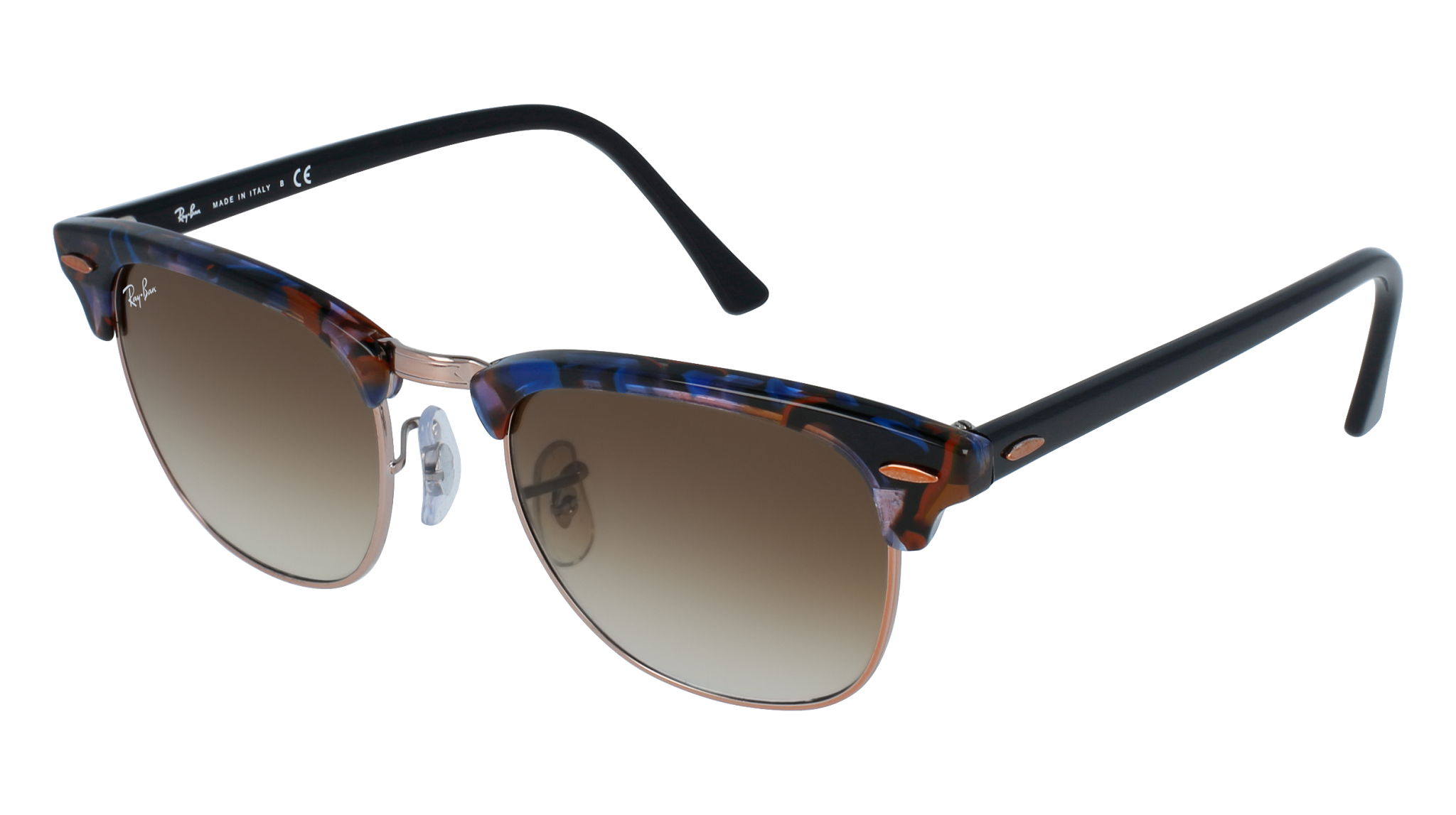 RAY-BAN CLUBMASTER 0RB3016 125651 RAY-BAN CLUBMASTER 0RB3016 125651 - Óculos de Sol