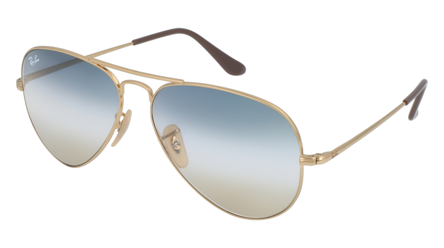 RAY-BAN AVIATOR METAL II 0RB3689 001/GD - Óculos de Sol